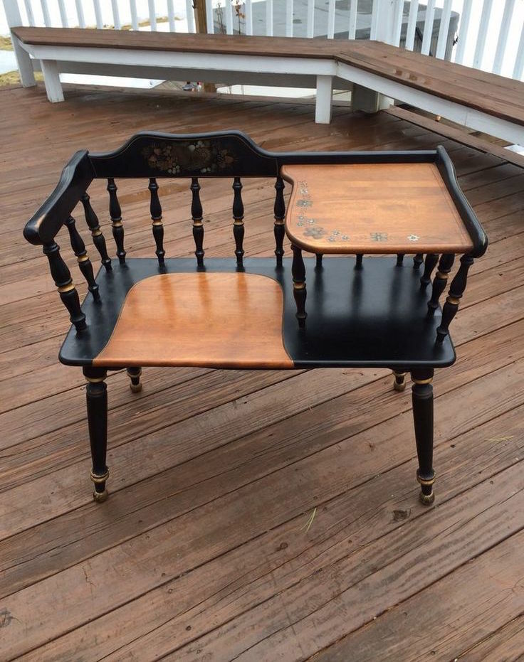 Ethan Allen Telephone Table | My Antique Furniture Collection